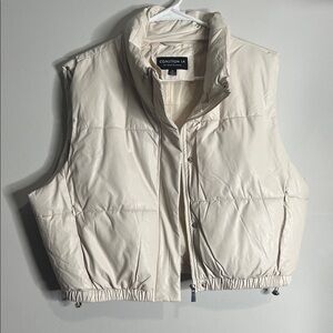 Coalition LA Women's Off-White Puffer Vest